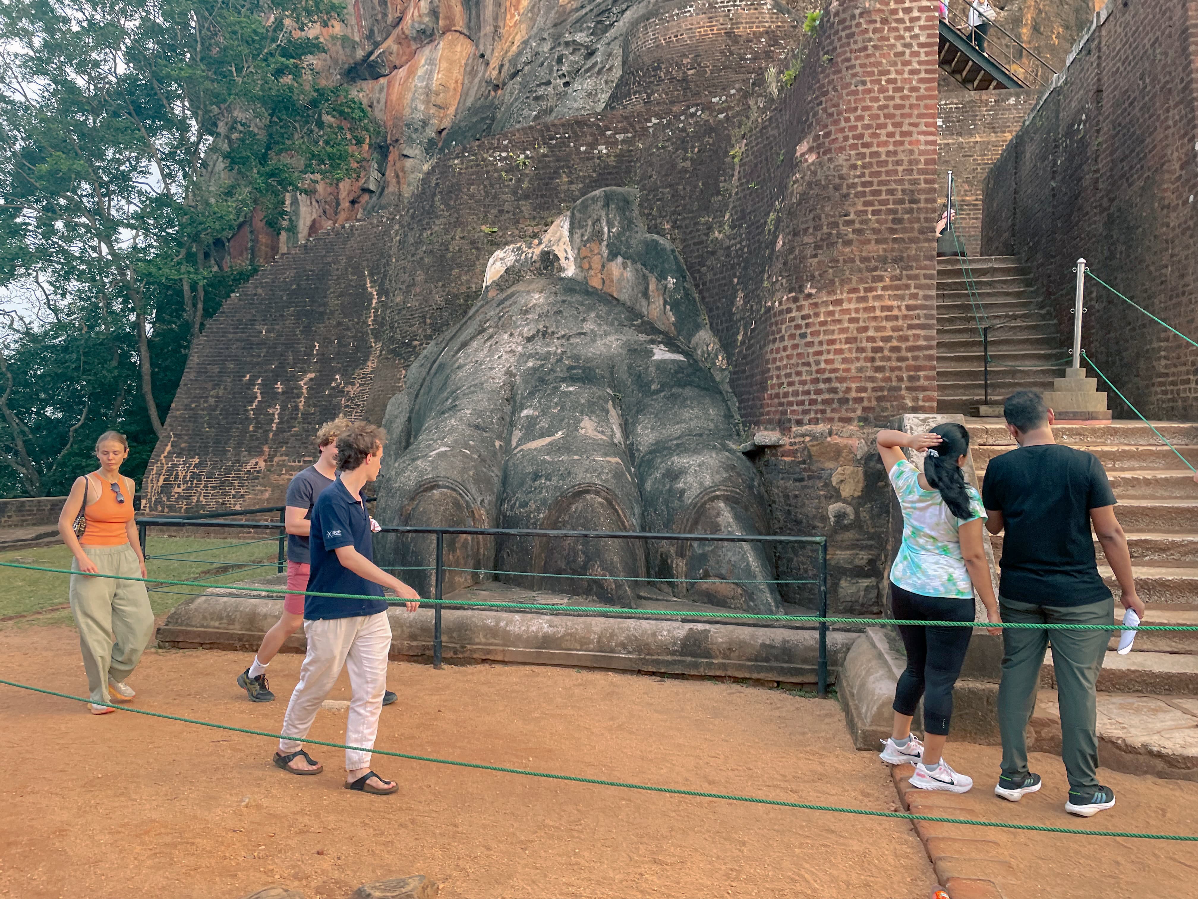 Sigiriya the Lion's Paw